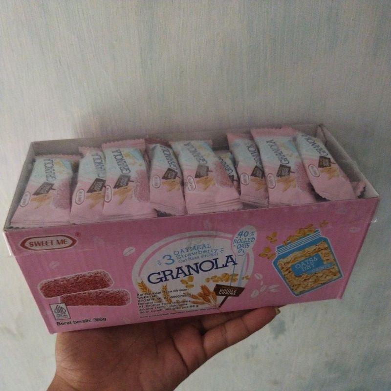 

Granola oat coklat susu isi 120