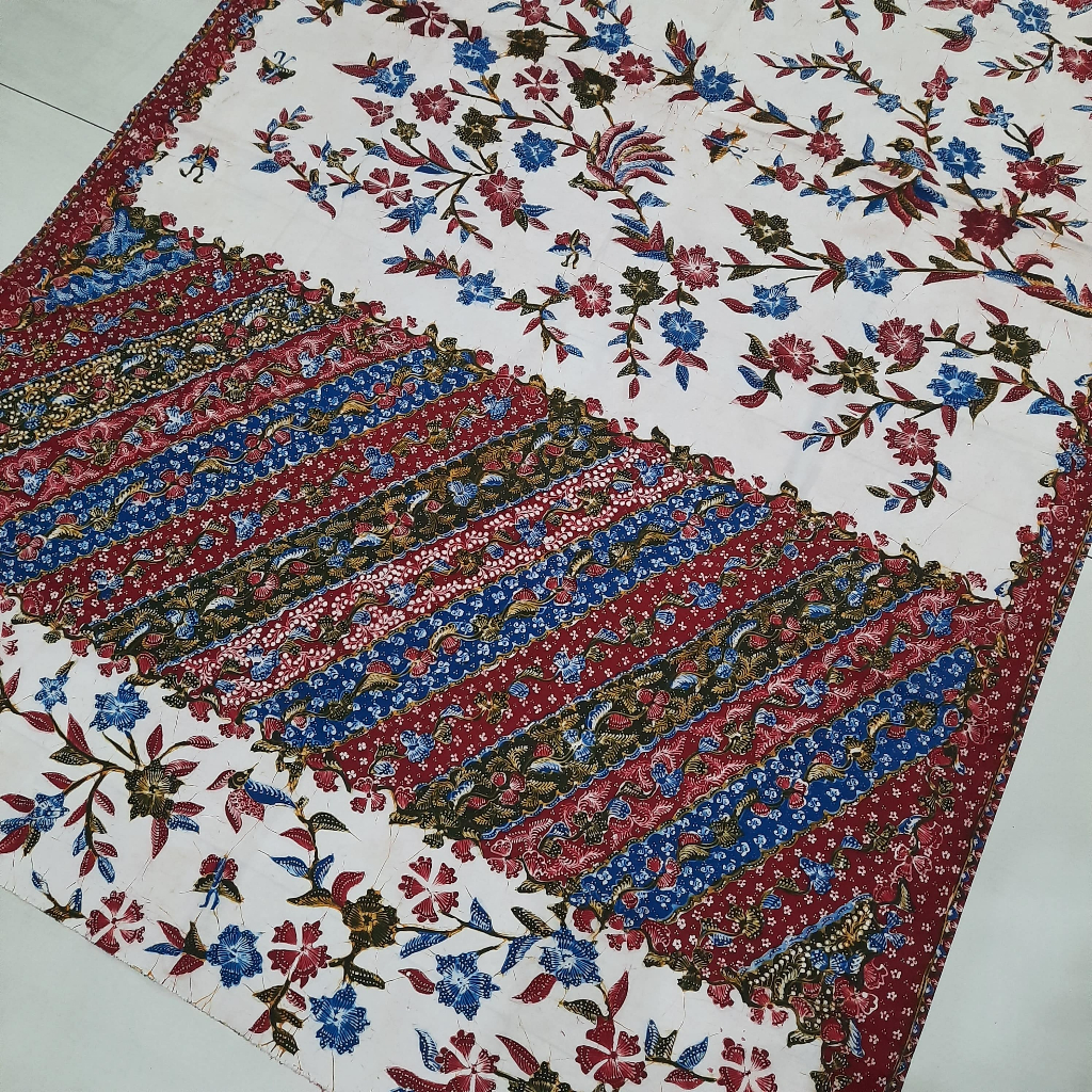 Kain Sarung Batik Tulis Lasem Rembang Bledak Kembang