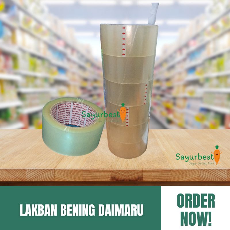 

Lakban bening Daimaru 48 mm x 90 yard 2 inch