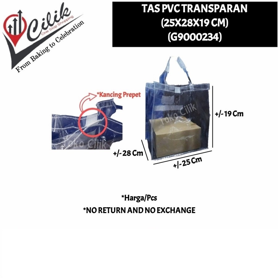 

tas+mika+pvc+transparan+25x20x28cm+kemasan+makanan+sembako+snack