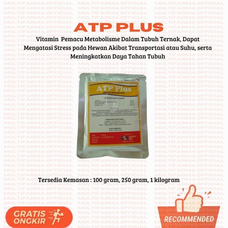 Vitamin Ayam Pemacu Metabolisme ATP Plus Multifarma 1 kg