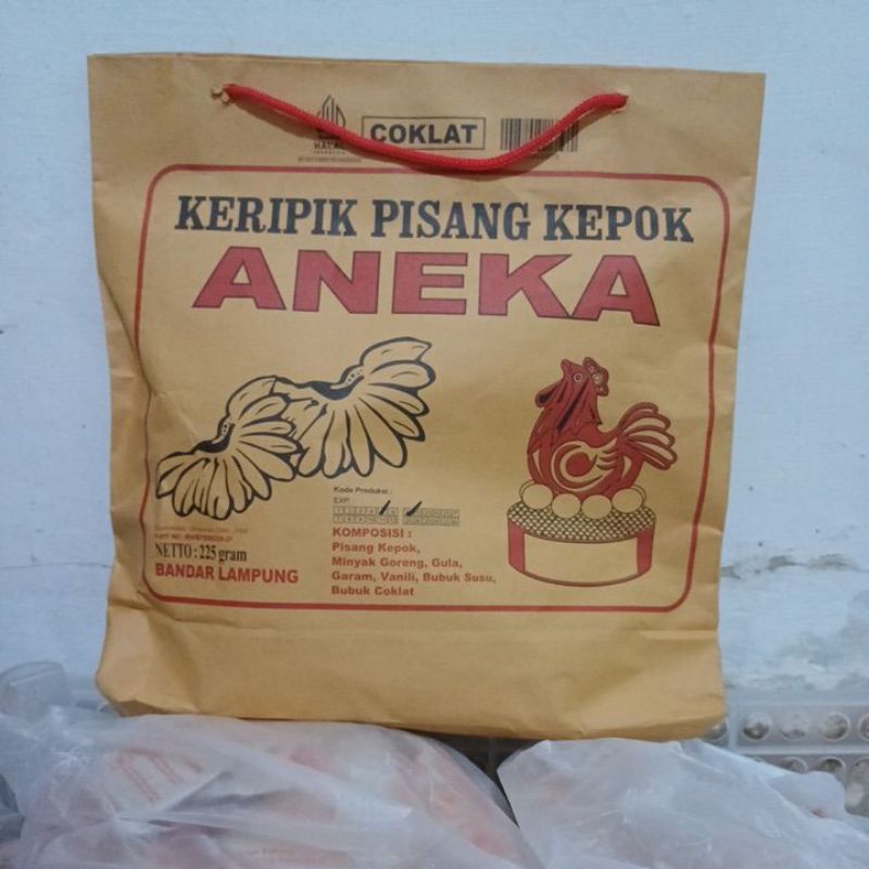 

keripik pisang kepok aneka sari rasa lampung 225gr