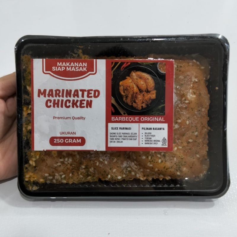 

Daging slice ayam marinasi 250gr