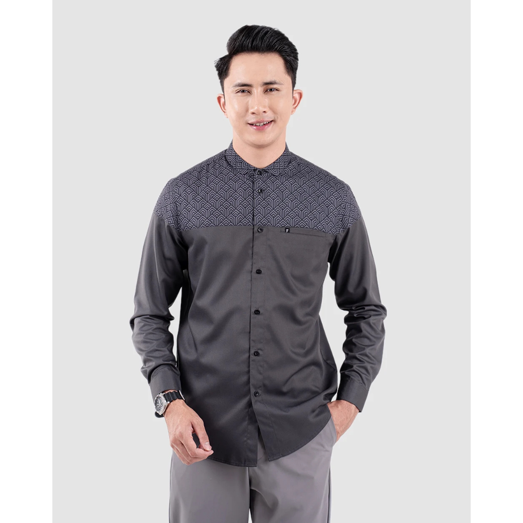 Fadkhera Adlan Baju Kemeja Koko Modern Fadkhera