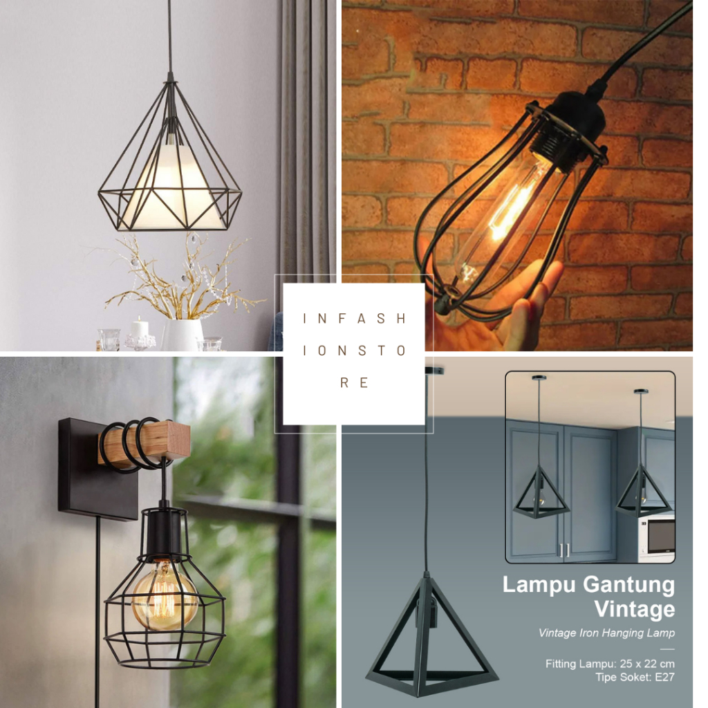 Fitting Lampu Gantung Hanging Lamp E27/ colokan lampu gantung/ FITTING ESTETIK/ FITTING LAMPU RUSTIK