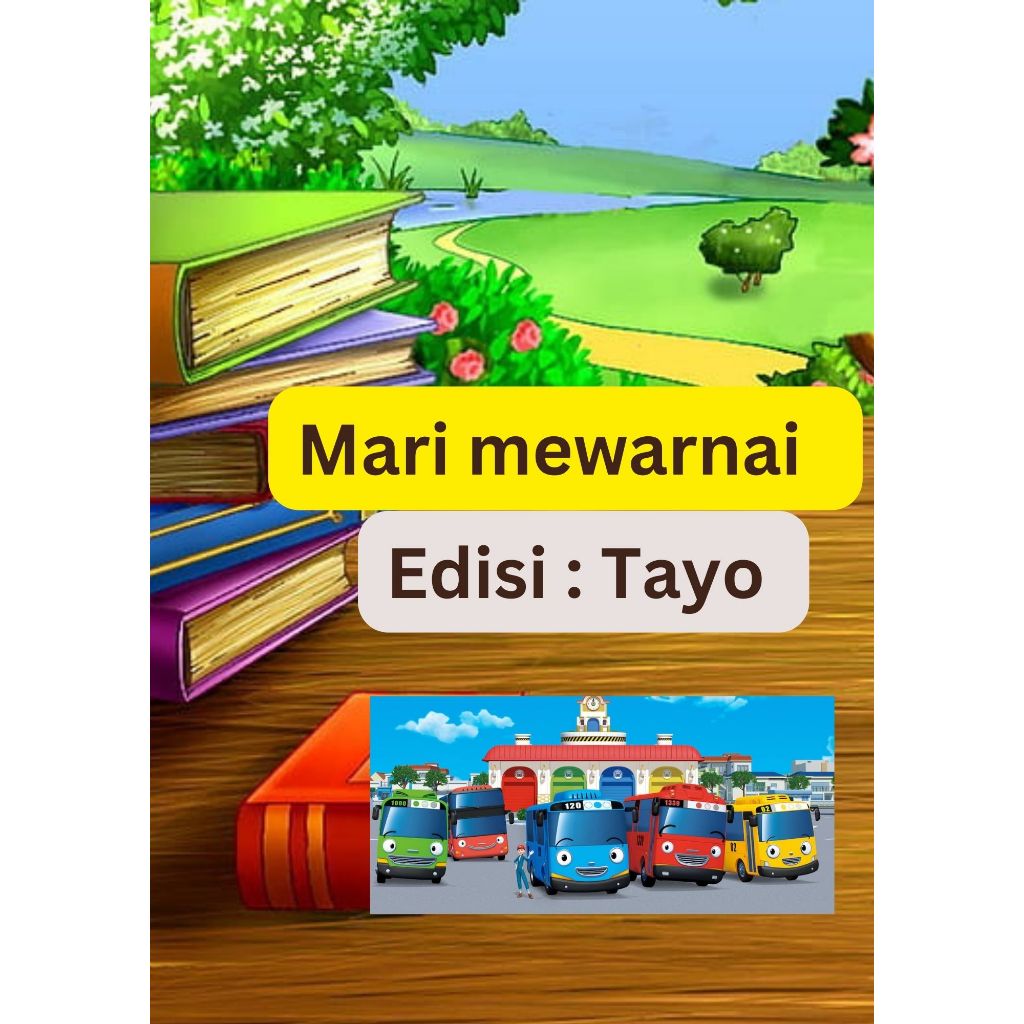 

Lembar Mewarnai bertema tayo