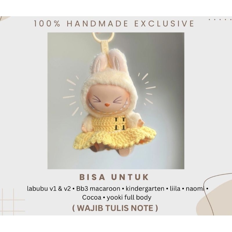 BAJU LABUBU OUTFIT • BAJU BB3 • BAJU LIILA • BAJU NOMMI • PUPUQI TEDDY LULU • BB3 OUTFIT • LILAA OUT