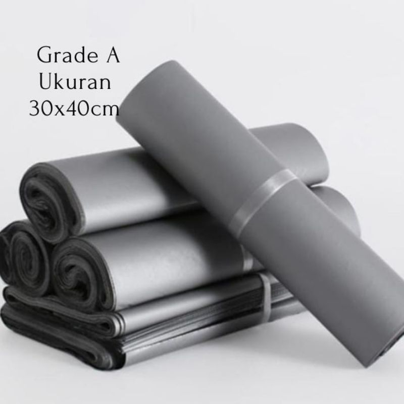 

(30x40) Plastik Polymailer Silver Grade A isi 100pcs