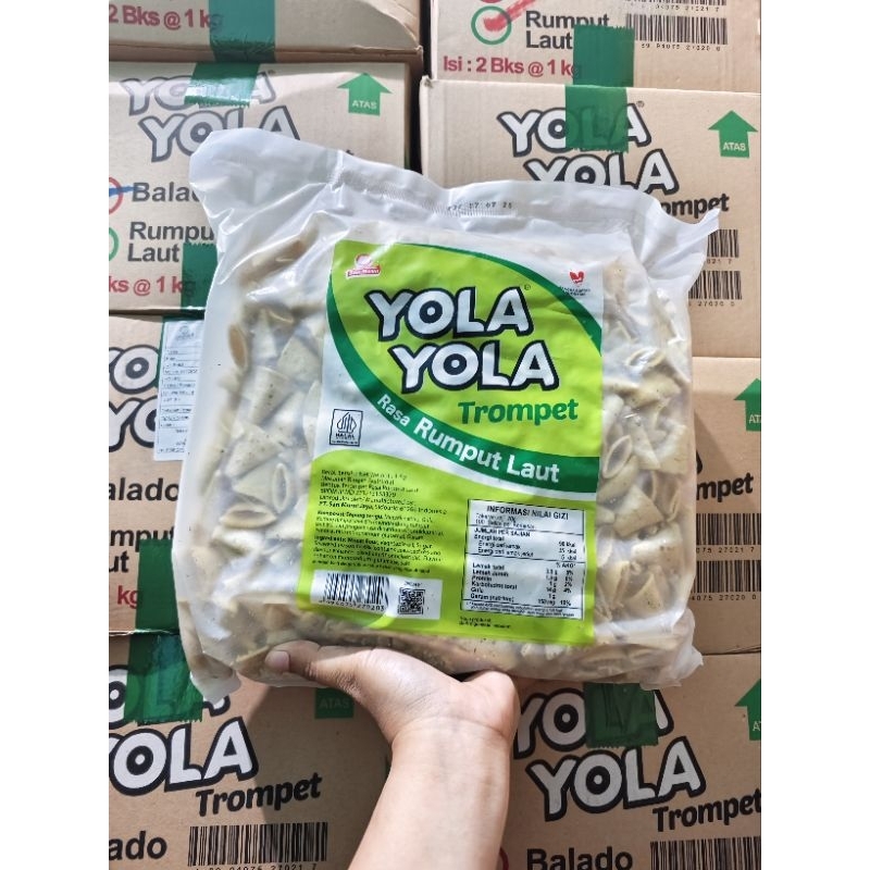 

(1 DUS ISI 2 KG) Snack Yola Yola Terompet / Stik
