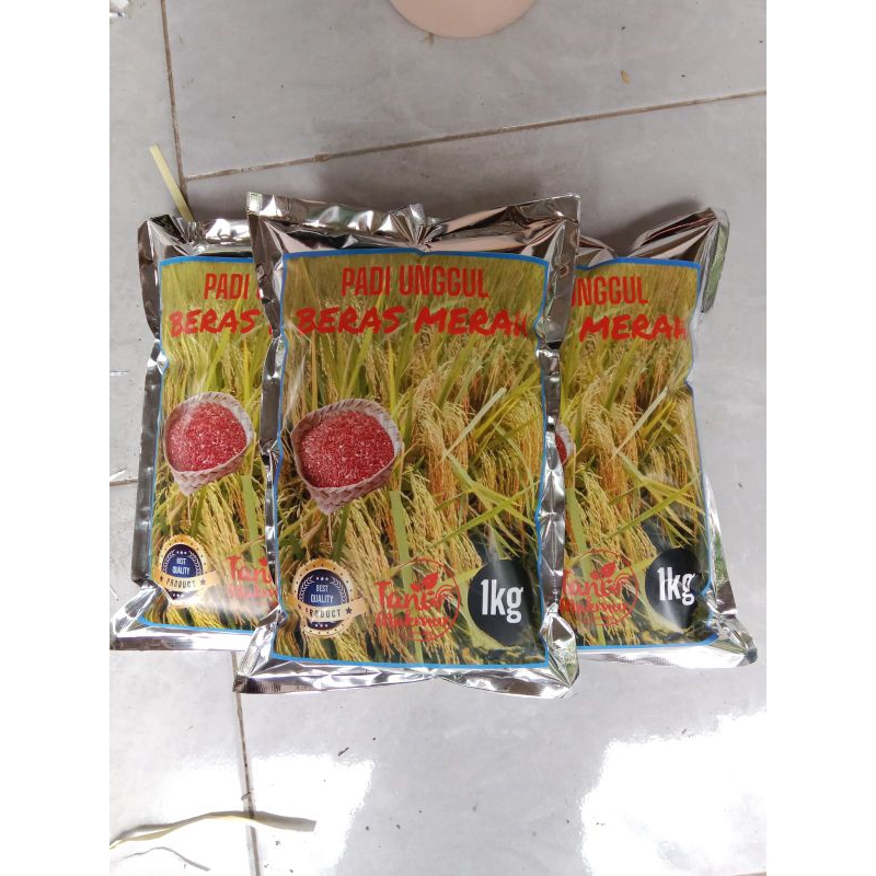 Benih Padi Unggul Beras Merah 1 Kg