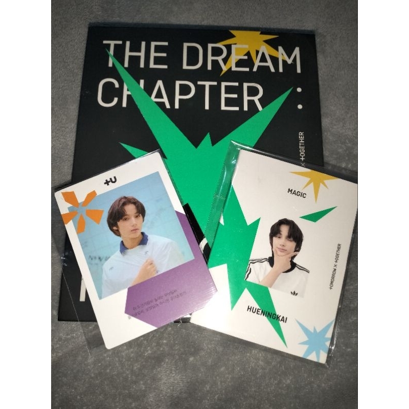 BISA COD TXT ALBUM MAGIC PC PHOTOCARD OFFICIAL HUENINGKAI / ALBUM ONLY