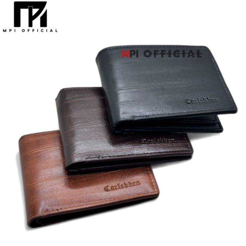 Dompet Lipat Pria Carlebben Dompet Kulit Pu Dompet Mini
