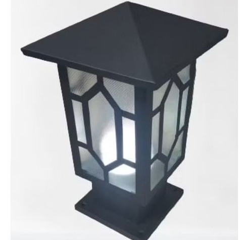 lampu hias pilar pagar rumah pilar mempercantik tampilan depan rumah