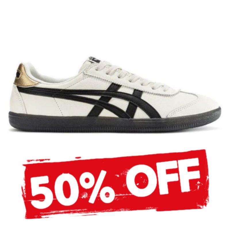 Onitsuka Tiger Original tokuten white black gold