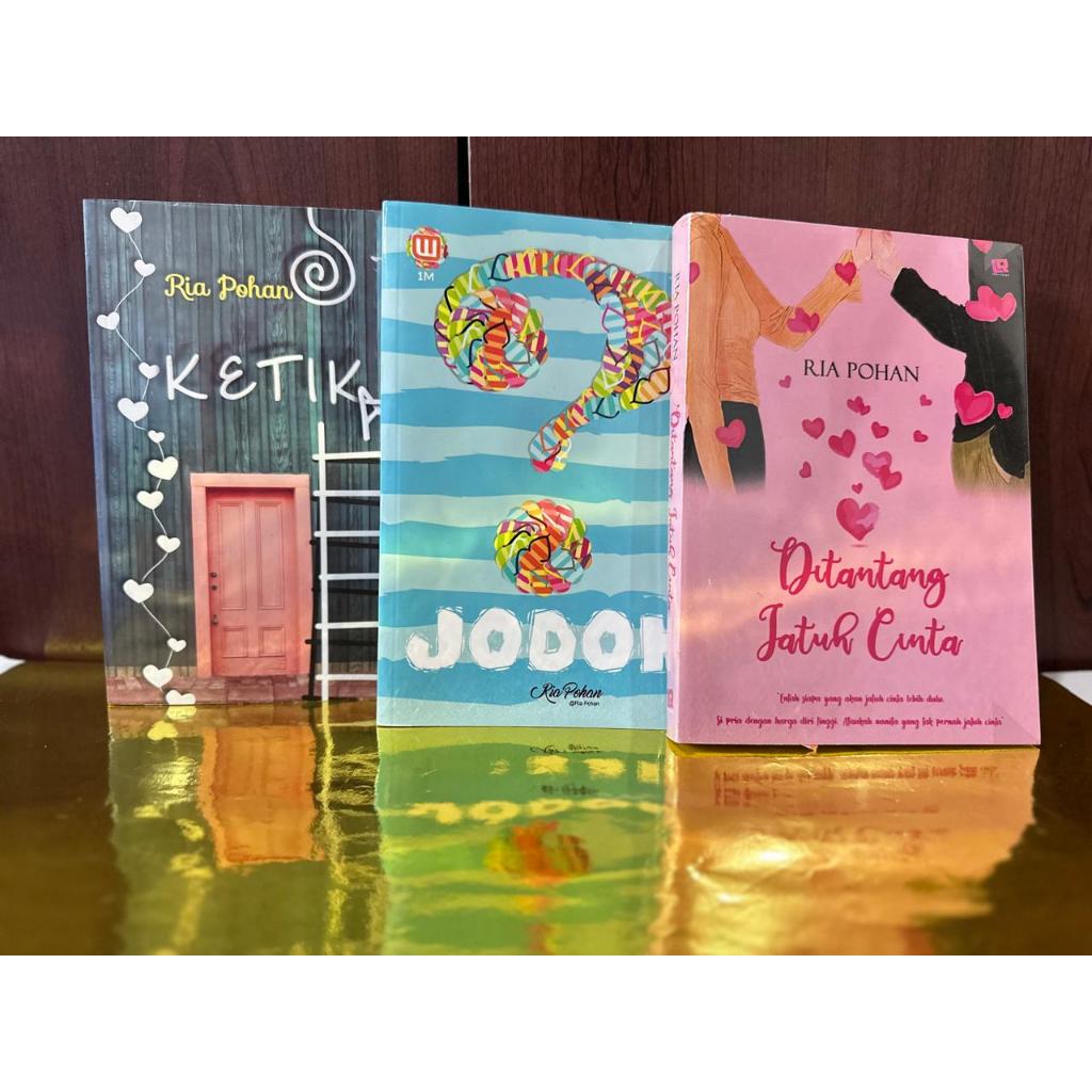 Paket Preloved Novel | Jodoh by Ria Pohan