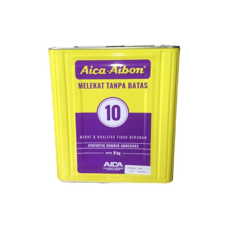 

KHUSUS GOJEK - Lem Aica Aibon 10 (blek 9kg) - Lem kuning busa kulit vinyl