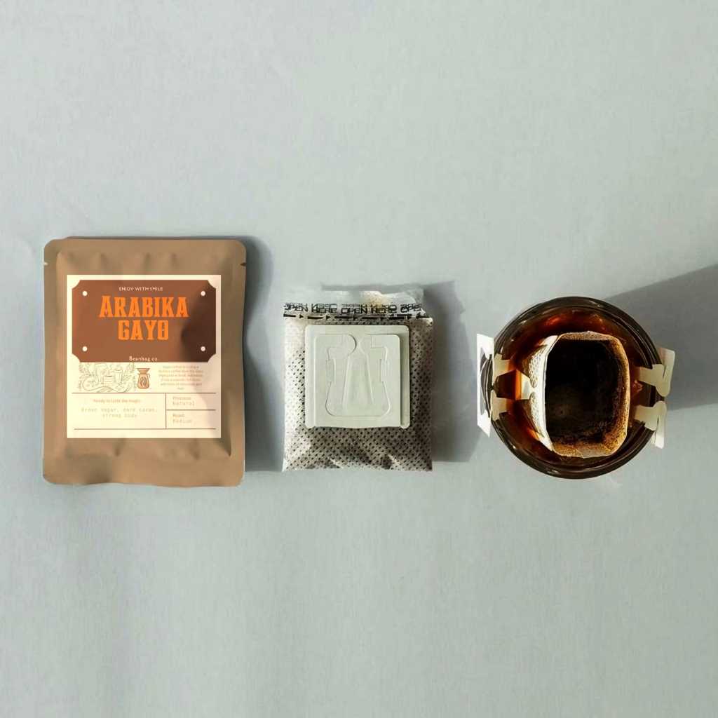 

Drip Coffee Varian Arabika Gayo 5 pcs / kopi drip bag / kopi instan