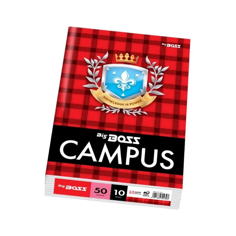 

Promo Buku Tulis Campus BigBoss Isi 50 Lembar 1 Pack = 10 Buku