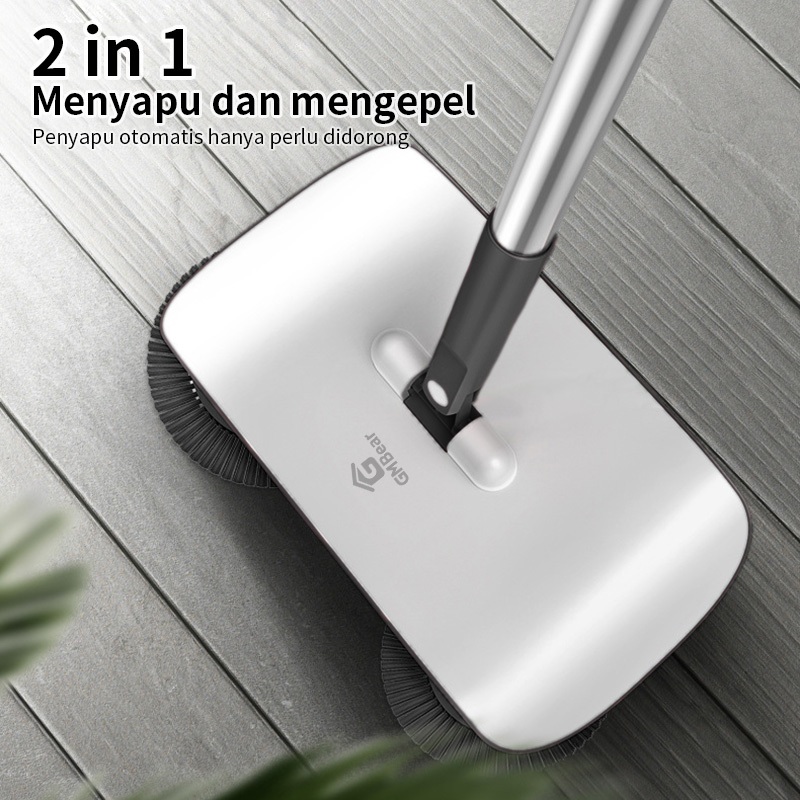 Cuci Gudang Sapu Lantai Otomatis 1085 - Ultra Broom Sapu Dorong Alat Pembersih Lantai Otomatis