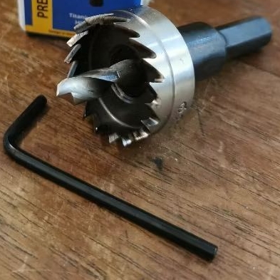 Mata Bor Hole Saw 28mm - Alat Pelubang Lubang Besi 28 mm