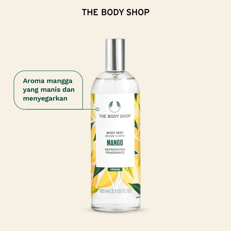[ORIGINAL] The Body Shop - Mango Body Mist 100ml / Parfum