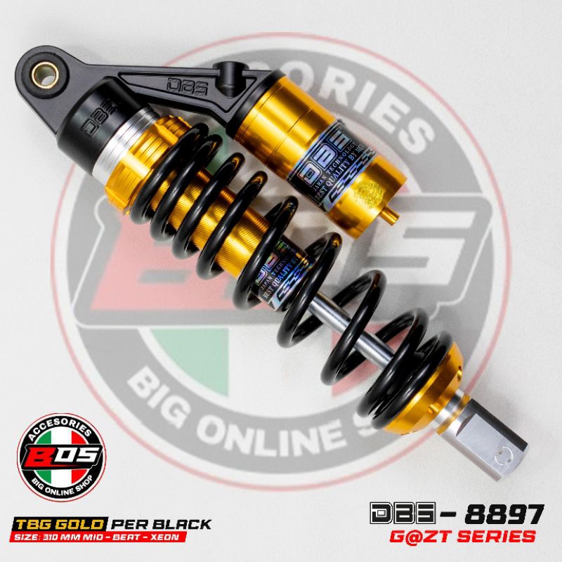 SHOCK TABUNG ORI DBS 8897 GAZI BEAT VARIO 110 MIO SMILE MIO SPORTY MIO SOUL GT XEON LEXI SCOOPY GENI