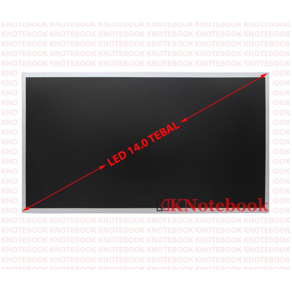 Layar LCD LED 14.0 Inch Tebal Lenovo Ideapad G400 G405 G410