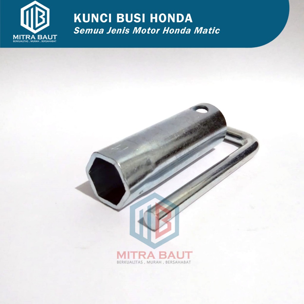 Kunci Busi Honda Matic / Beat / Vario / Genio / Spacy / Scoopy / Fazzio / Kunci Busi Semua Jenis Mot