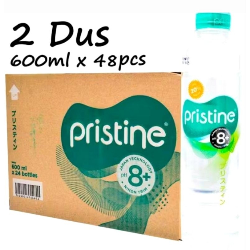 

AIR MINERAL PRISTINE 600 ML (2 DUS)