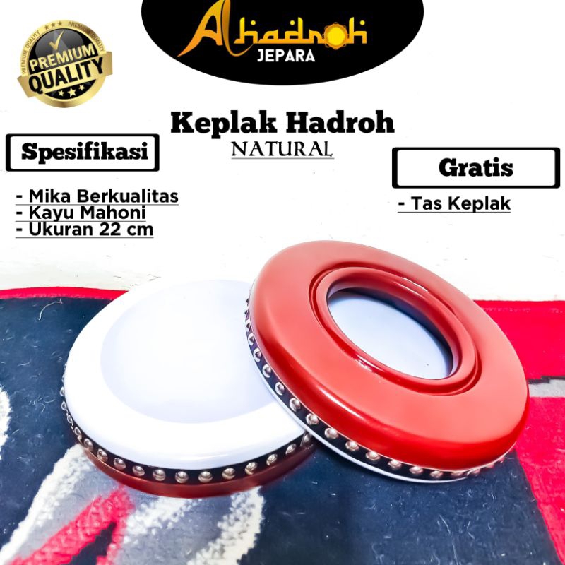 Keprak Tam Tung Marawis Hadroh Rebana Kayu Mahoni Asli Jepara