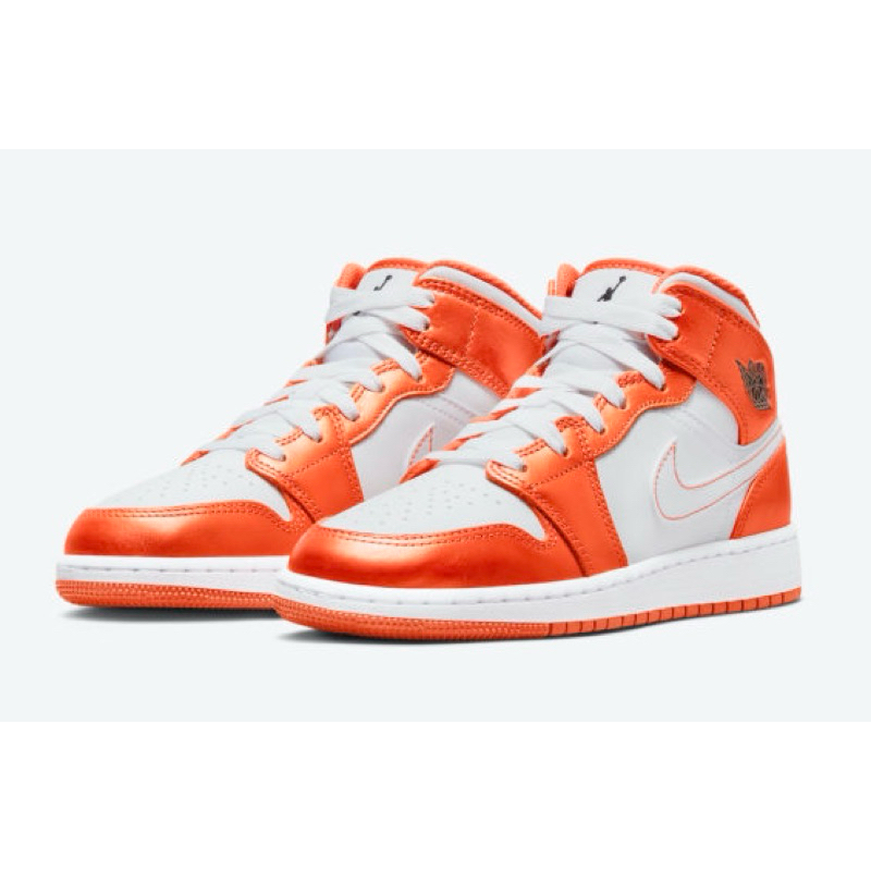 Nike Air Jordan 1 Mid Metallic Orange