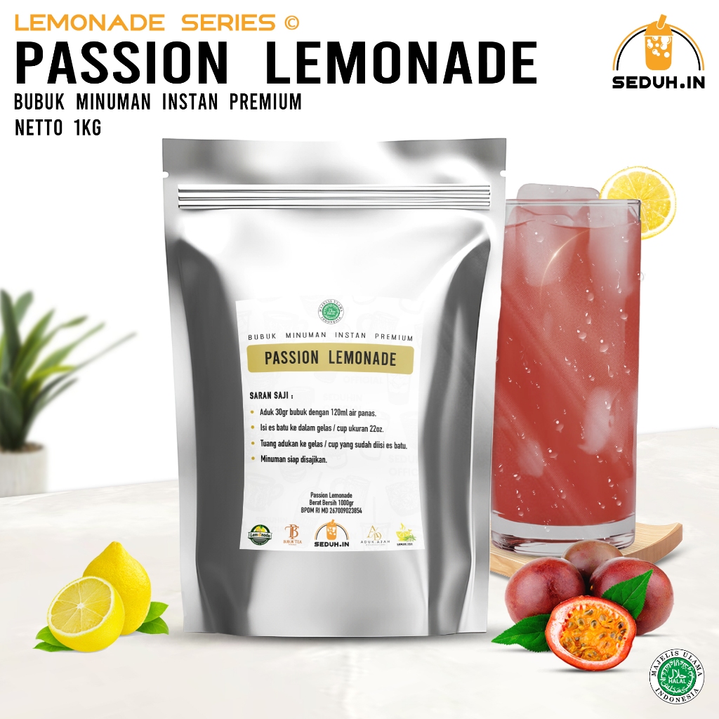 

Passion lemon 1KG / Bubuk Minuman Premium