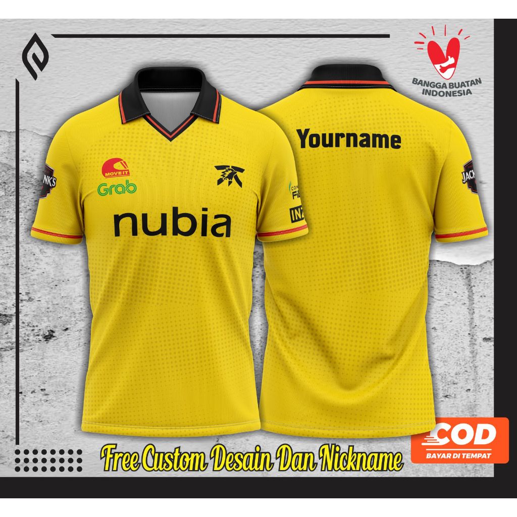 JERSEY BAJU KAOS ONIC PH FNATIC ONIC PHILIPPINES NEW 2025 M6 WORLD CHAMPIONSHIP SERIES MPL PH SEASON