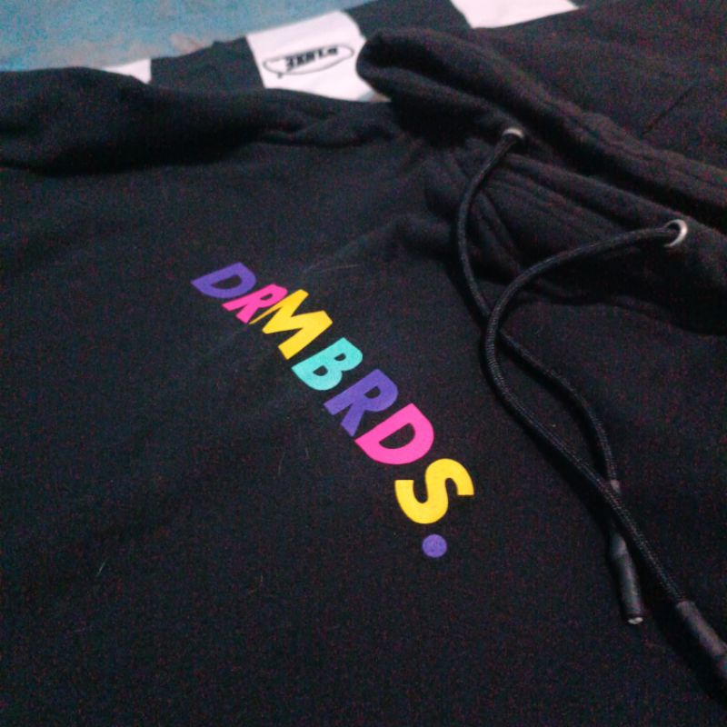 Pullover Hoodie Dream Birds "Glitch" Ukuran XXL