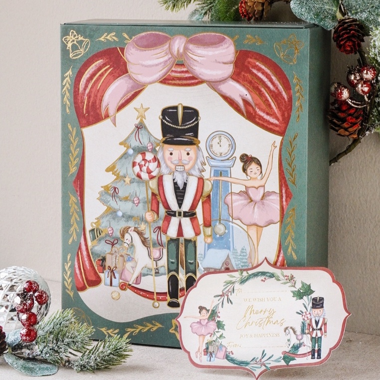 

Diskon 6 1PCS Giftbox Natal Gift Box Christmas Kotak Hamper Natal Kotak Kue Natal Christmas Box