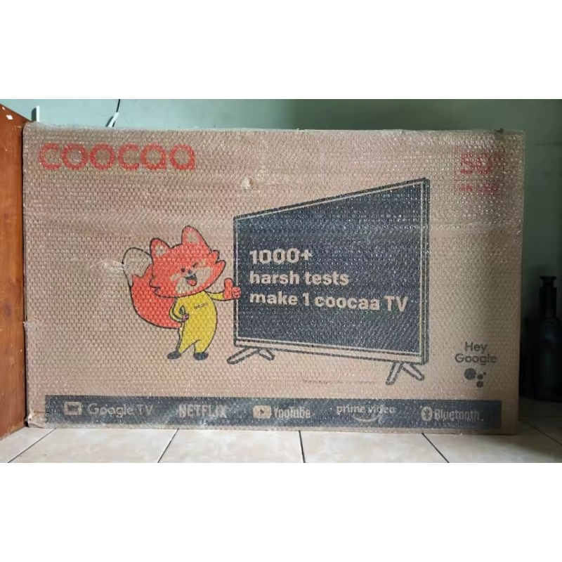 NEW COOCAA 50 inch GOOGLE TV-4K UHD-Dolby Audio  (COOCAA 50Y65)