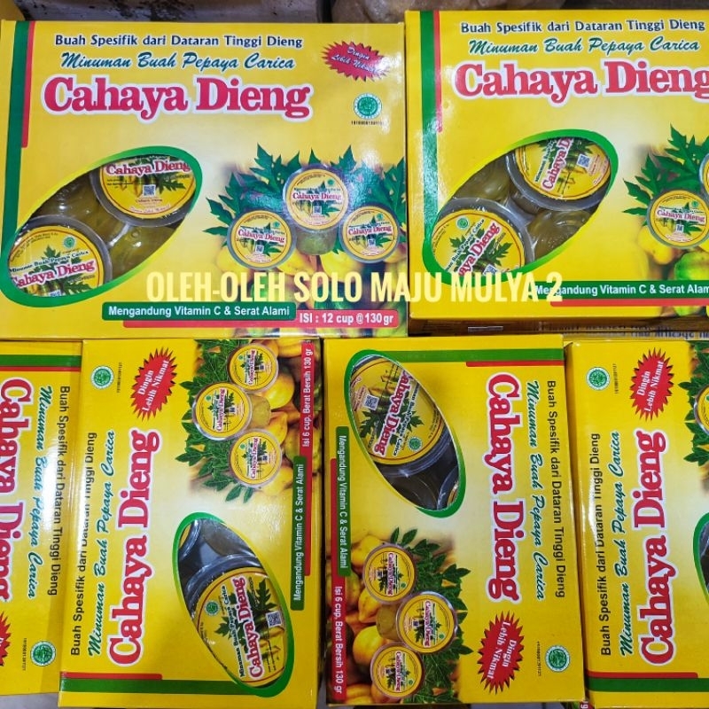 

CARICA CAHAYA DIENG ISI 6 CUP KHAS WONOSOBO