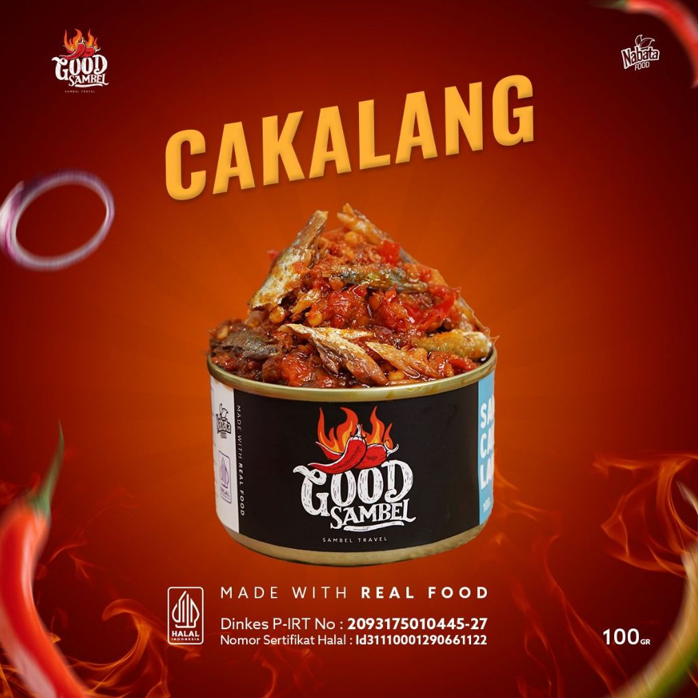 

Sambal Cakalang Pedas Gurih Good Sambel | Sambal Travelling Praktis dan Lezat mudah dibawa