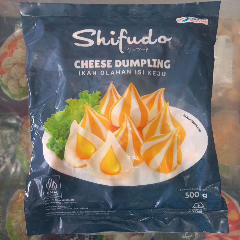 

Shifudo Cheese Dumpling Olahan Ikan isi Keju 500g