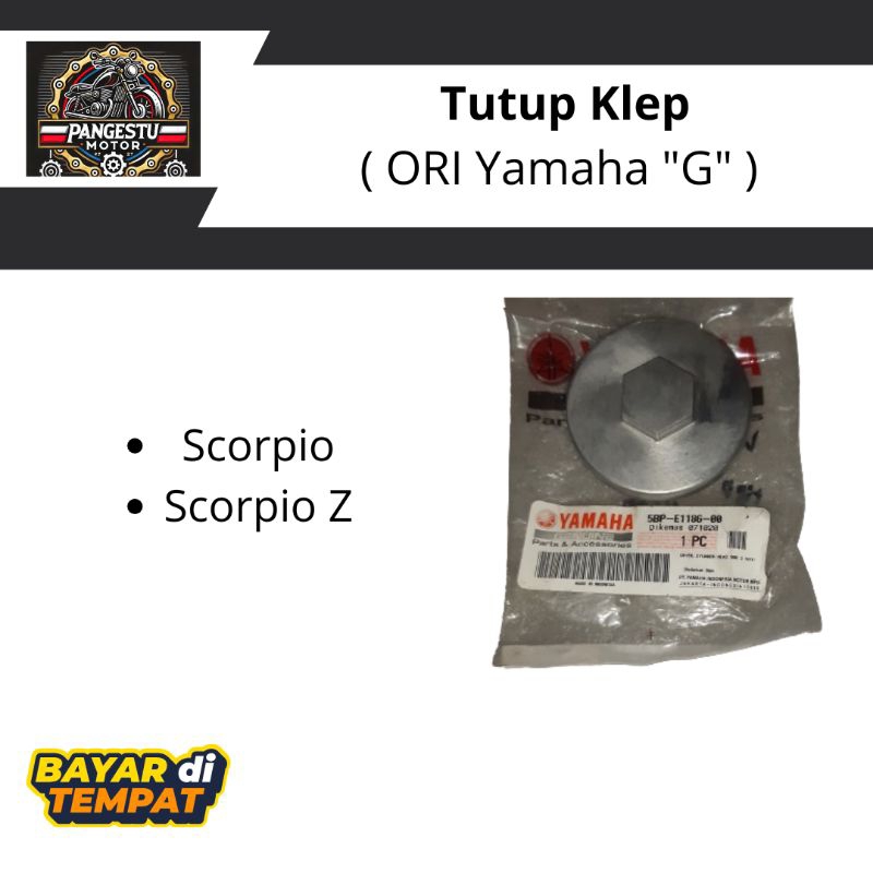 Tutup Klep Scorpio Z Scorpio Lama Original Yamaha