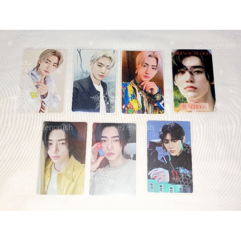 Photocard pc Enhypen Jake Macan Ni-ki Niki Riki ody concept jay kpopmerch ggu ggu heeseung gitar mdo