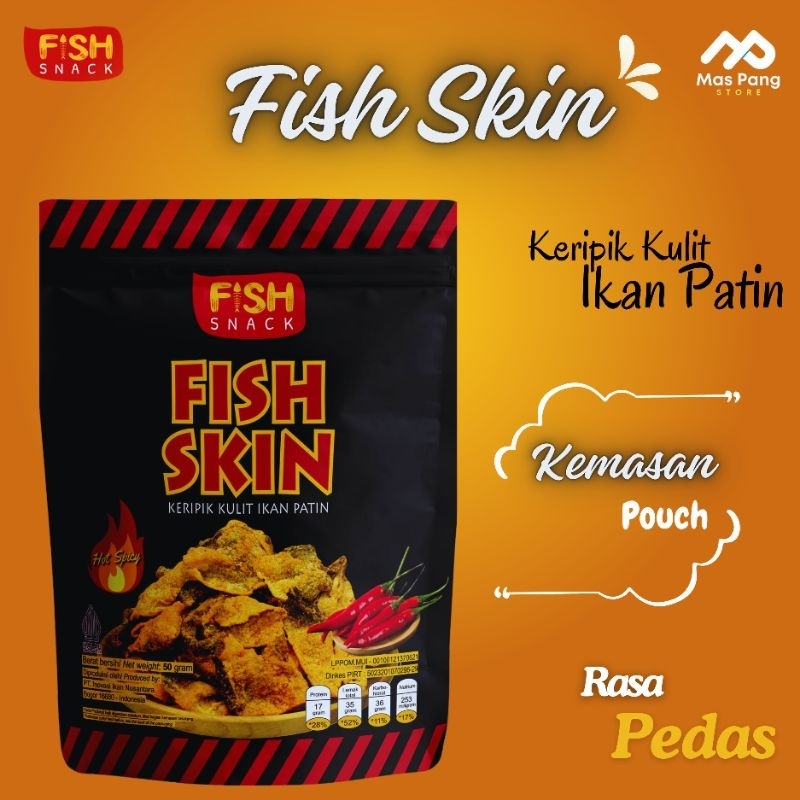 

Fish Skin| Kemasan Pouch 50 gr