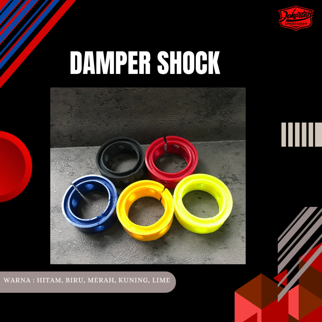 {PROMO} DAMPER SHOCK COLOR GF-RACING DAMPER SOK MOTOR ORIGINAL THAILAND