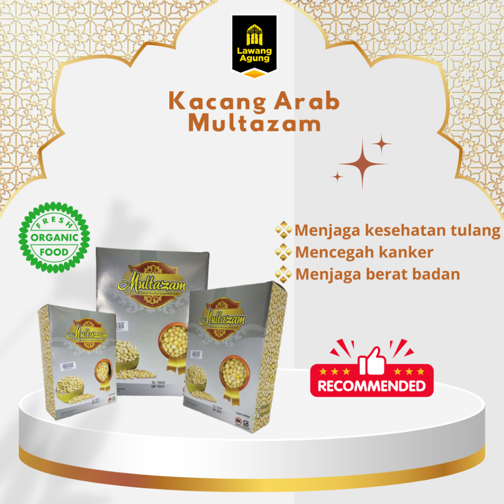 

KACANG ARAB MULTAZAM 900GR, 450GR, 200GR
