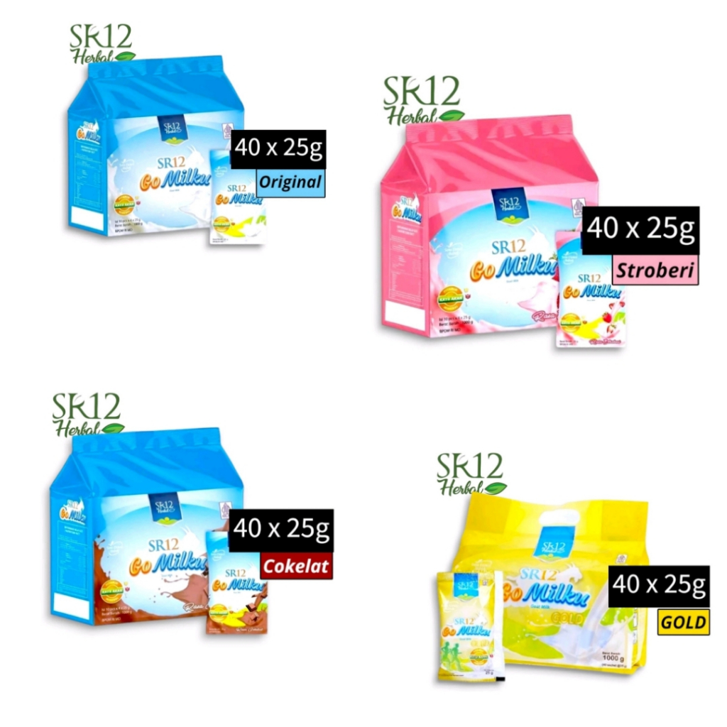 

Gomilku Sachet SR12 Susu Kambing Etawa Isi 40 Pcs