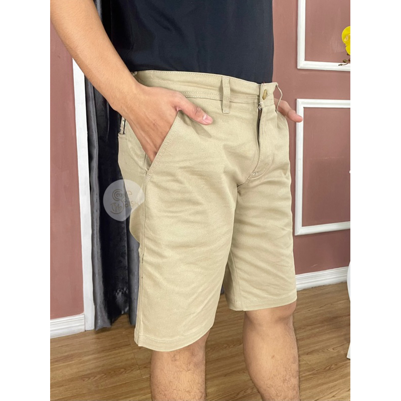 FOR BROTHER - DE MODISH STYLE - CHINOS PENDEK NTF DM02496 - DM02497 - CELANA PRIA