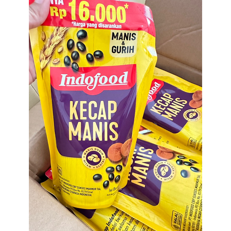 

Kecap Manis Indofood 520ml refiil | Kecap Manis | Indofood