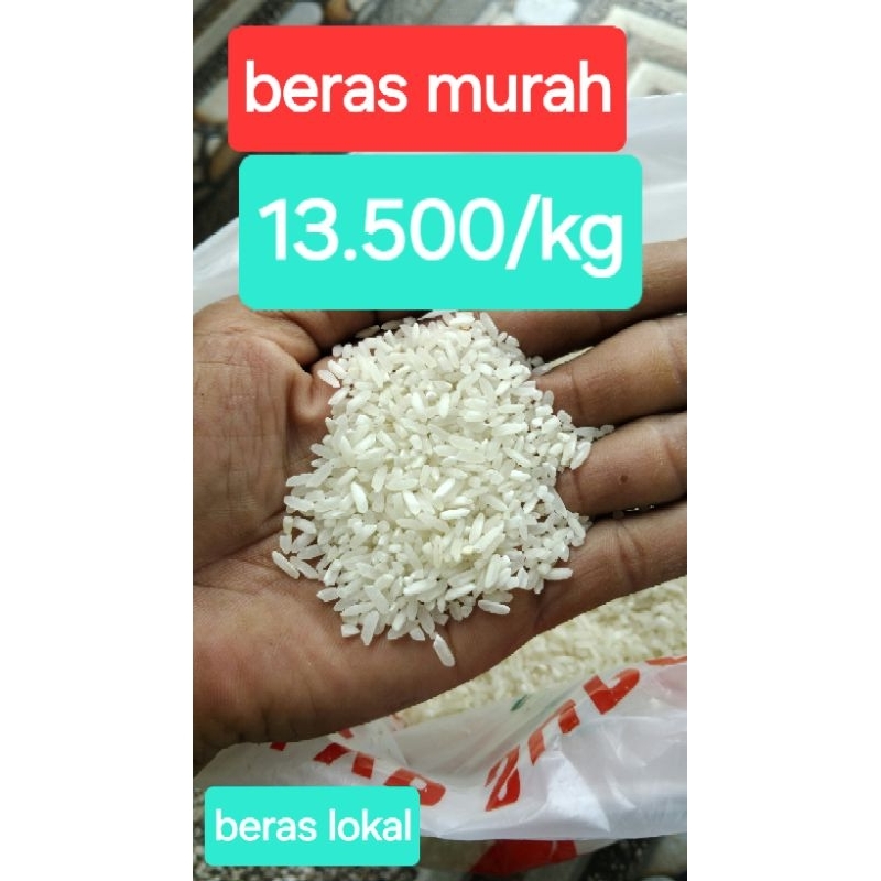 

Beras Lokal kemasan 25 kg