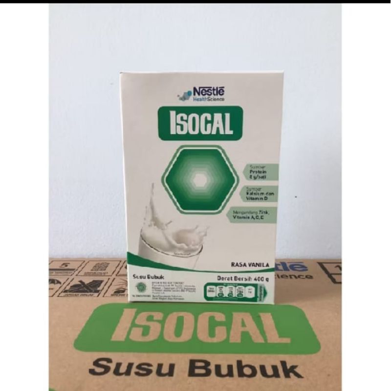 

Susu Nestle ISOCAL Vanila 400g