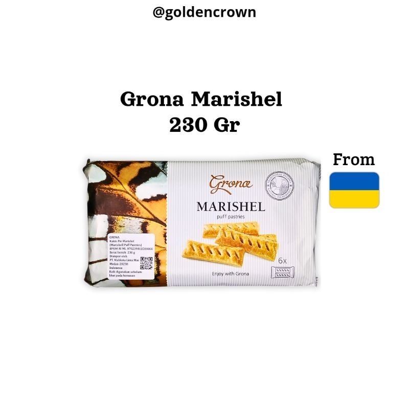 

Grona Marishel Puff Pastries | kukis pie marishel 230g